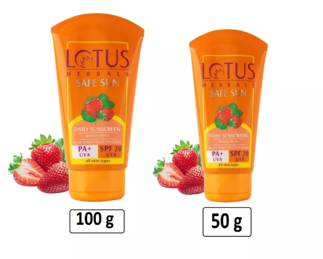 Lotus Herbals Safe Sun Block Creme SPF 20