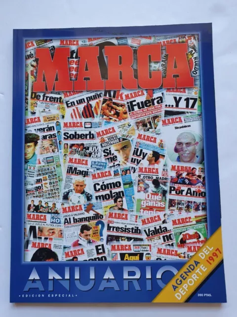 Revista ANUARIO MARCA AGENDA DEL DEPORTE 1997 - 202 Páginas, Edición Especial