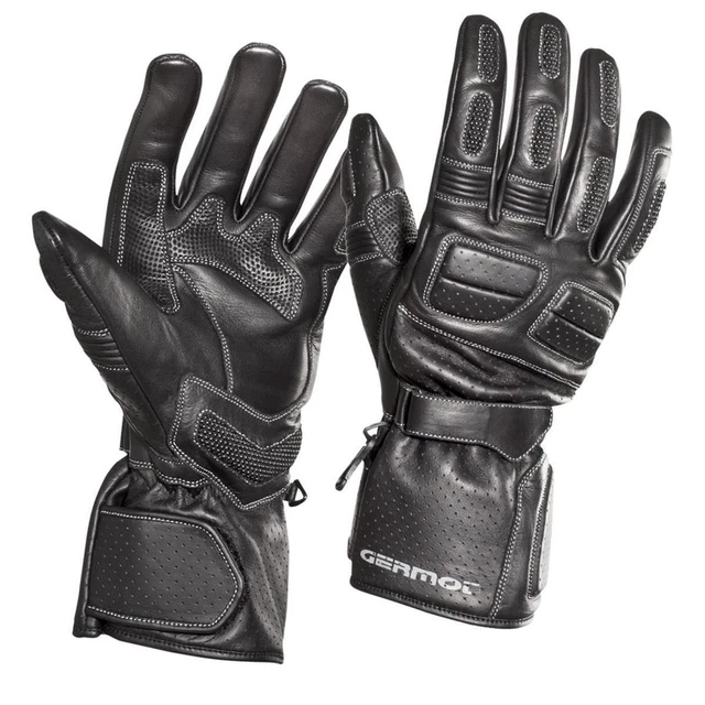 Germot Herren Motorradhandschuhe Oakland  Schwarz