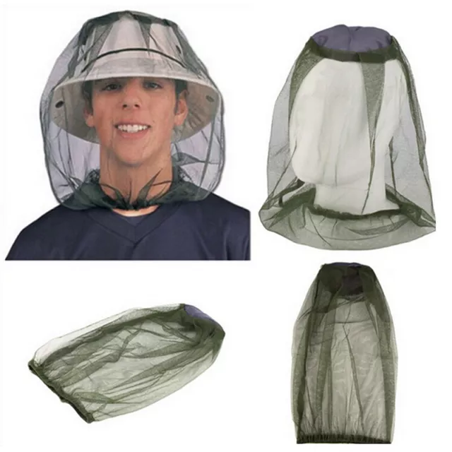 Zanzariera - Protezione viso - zanzare - cappello - maglia - insetti - viaggio - cimici - KopCR F1