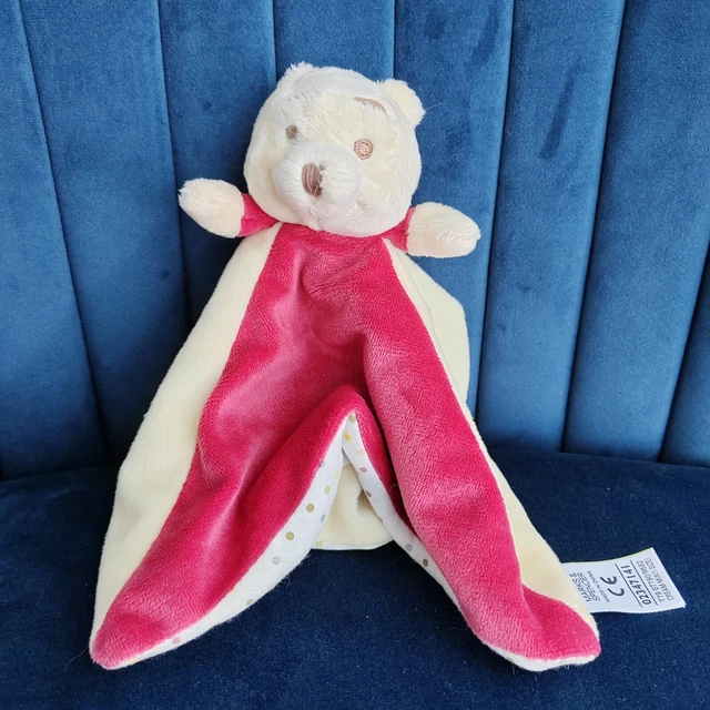 MARKS & SPENCER Winnie The Pooh Comforter Blanket Soft Toy Bear M&S £2.