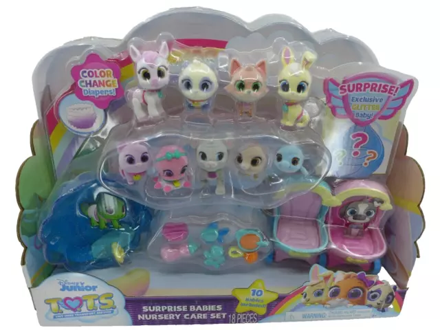 Disney Jr TOTS Surprise Nursery Babies, Series 2, Officially Licensed Kids  Toys for Ages 3 Up by Just Play