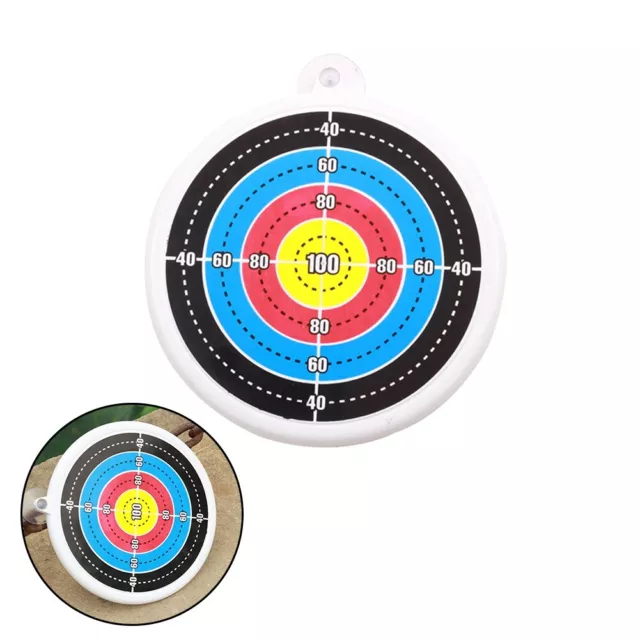 Archery Target Indoor Game 1 Pcs 23*23cm 3.5cm Ten Rings Diameter ABS Plastic