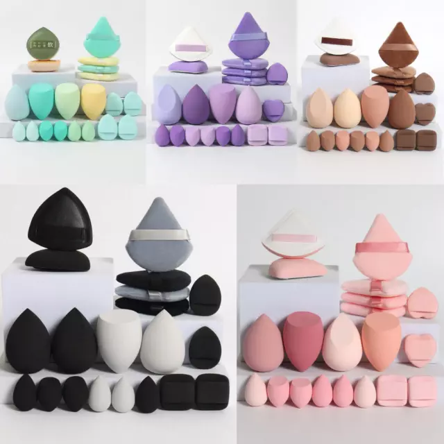 💜 Set 20pcs Makeup Sponge Blender Powder Puff foundation blush cosmetic beauty