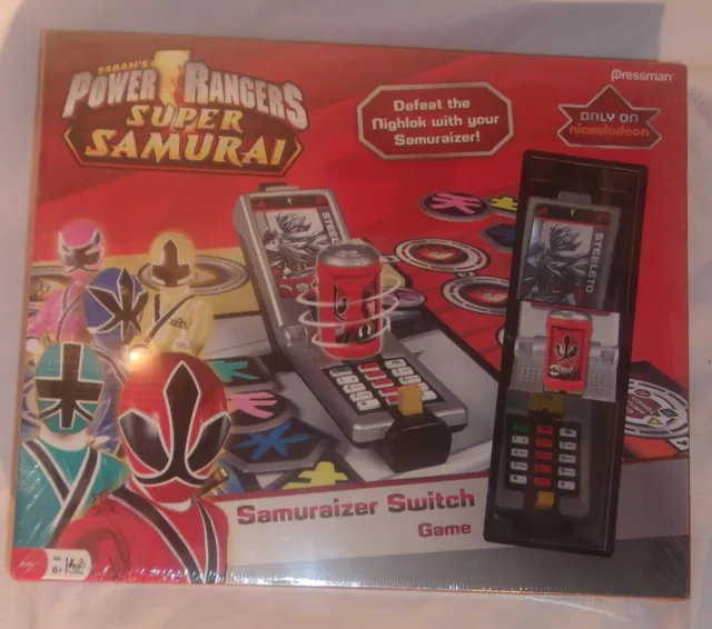 POWER RANGERS SUPER Samurai Samuraizer Switch Game By Pressman New