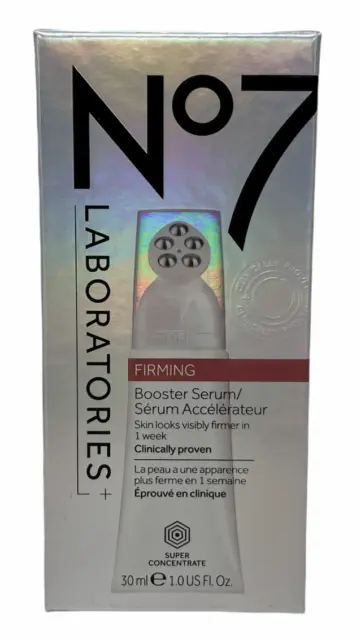 No7 Firming Booster Serum Super Concentrate (30ml/1oz) NEW SEALED IN BOX