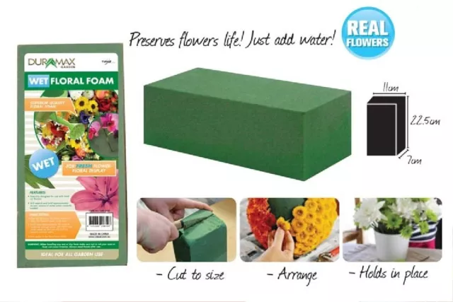 6pcs or 12 pcs Wet Floral Foam Brick Block 100% Brand New