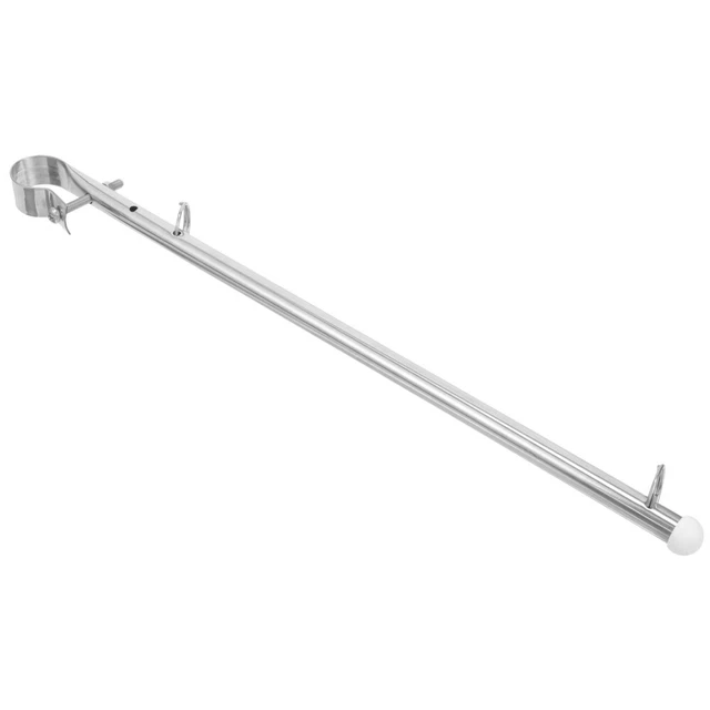 Flaggenmast Edelstahl 560mm - Schienenmontage Für Boote & Yachten
