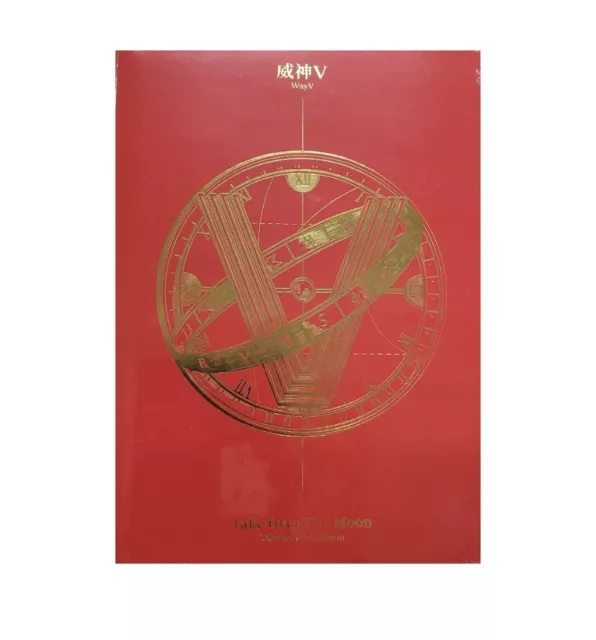 [WayV - TAKE OVER THE MOON] 2nd Mini Album SEALED CD+Photocard+etc+Free Shipping