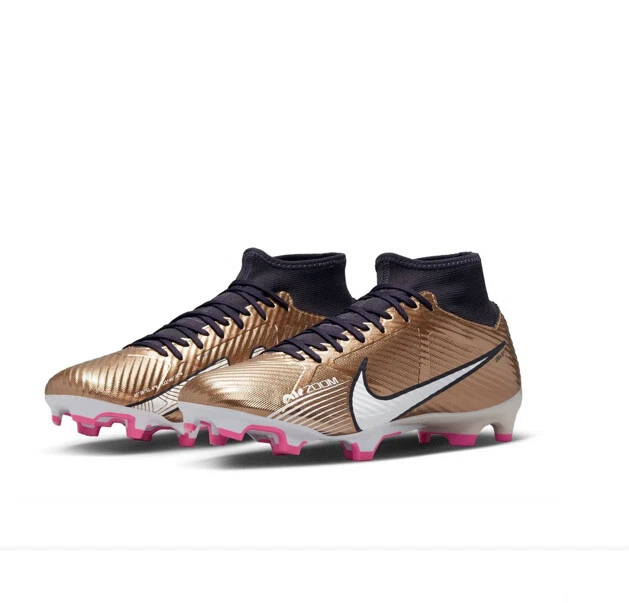 Nike Jr Zoom Superfly 9 Academy FG/MG Metalic Cooper UK 6.5 , Eu 40.5