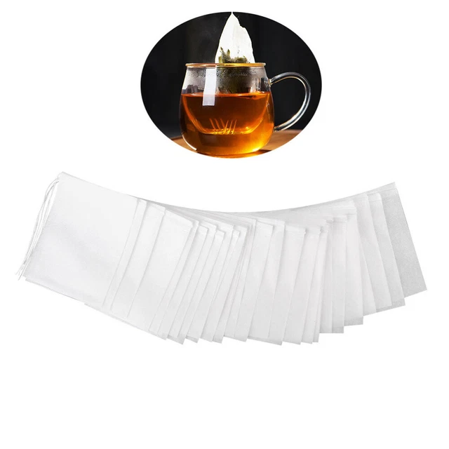 100 pz sacchetti di carta sacchetti con cordino