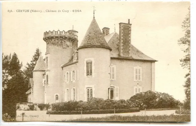 CP 58 Nièvre - Cervon - Château  de Cuzy