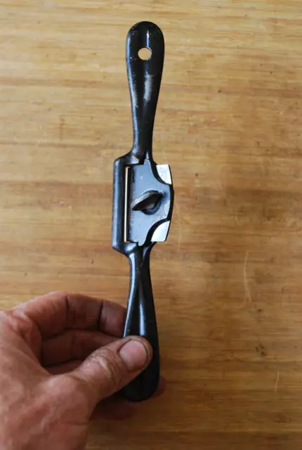 Antique Stanley SW Spokeshave No.64 USA Stanley Sweetheart Spoke Shave * FLAT *