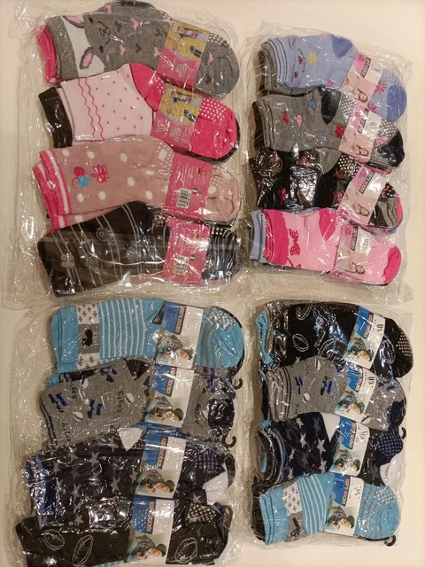 48 paia di calzini antiscivolo bambini