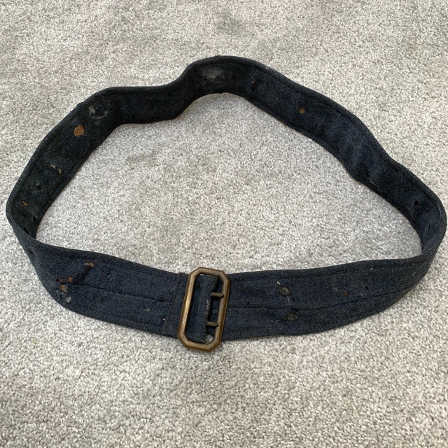 ORIGINAL WW2 ROYAL Air Force RAF Tunic Uniform Belt & Brass Buckle £24.
