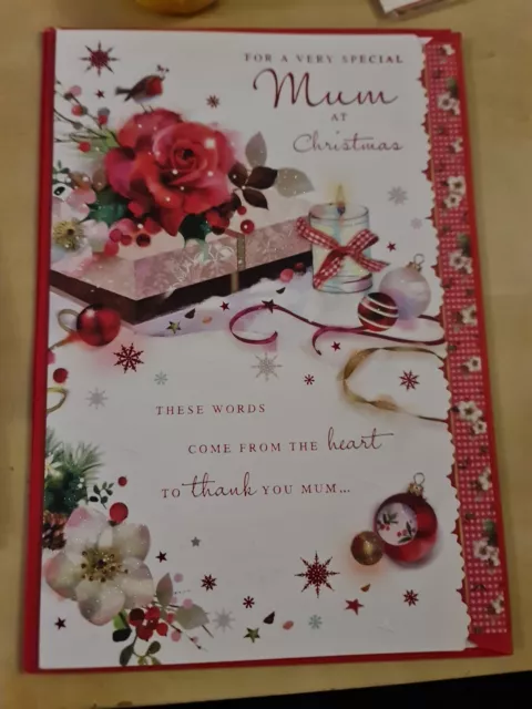 mum Christmas card