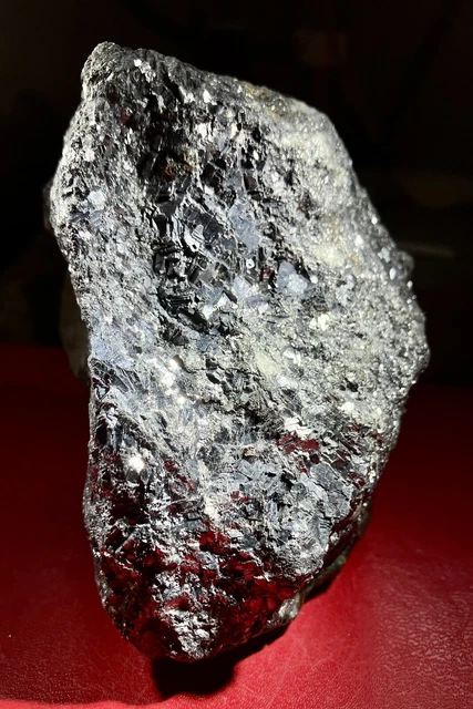GALENIT (BLEIGLANZ), SPHALERIT (Zinkblende), Hilfe Gottes, Bad Grund ...