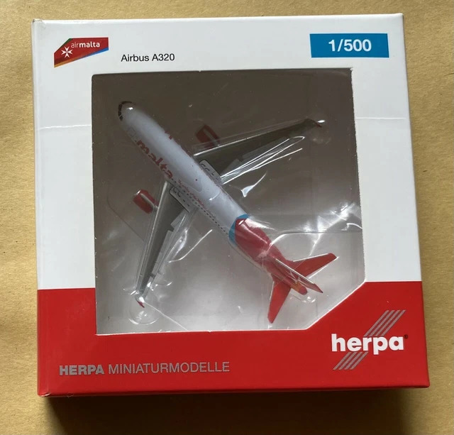 Herpa Wings 1:500 – Air VIA Bulgarian Airlines A320 – Avion Miniature Métal