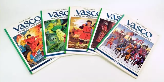 Zur Auswahl: Vasco Band 1 - 5 comicplus