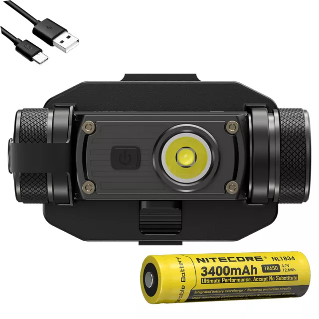 Faro recargable para casco Nitecore HC60M v2 1200 lúmenes NVG