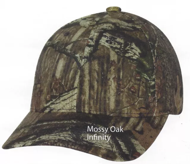 FLEXFIT Mossy Oak INFINITY Camo FITTED Hunting Hat Cap - 3 Sizes