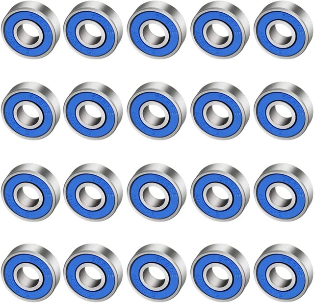 4 Stück Kugellager 608rs ABEC-9 - 8x22x7mm Für Skateboard & Roller