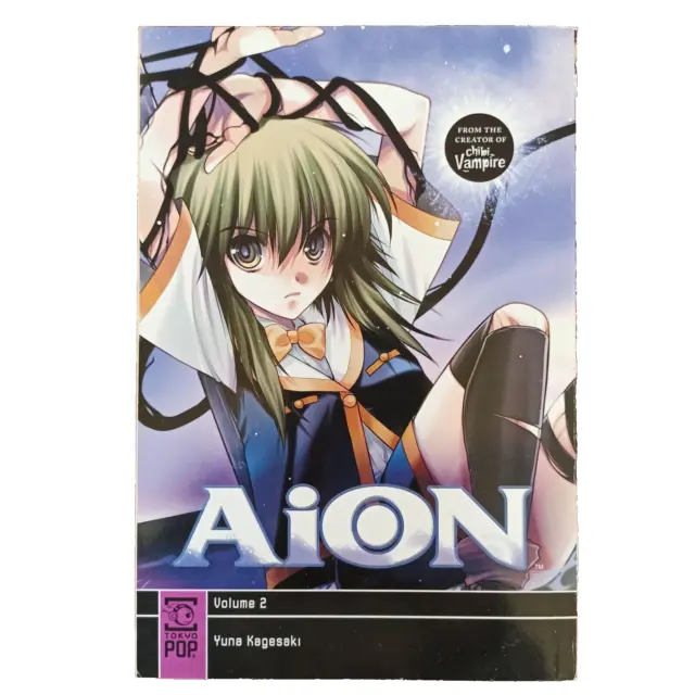 AiON Volume 2 Yuna Kagesaki Manga Anime Paperback 2009 Comic Book Tokyopop Rare