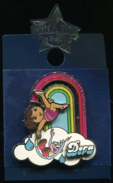 Universal Studios Dora the Explorer and Boots Slider LE Pin