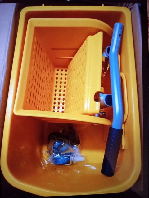 Homcom 16"x 10" Mop Bucket Cart