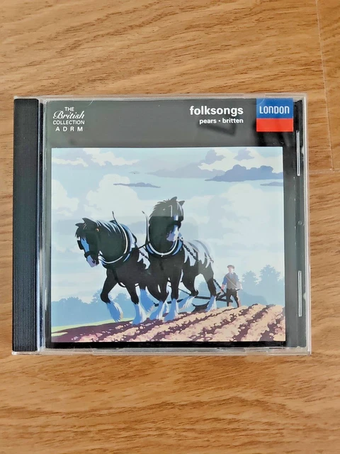 Folksongs (Peter Pears & Benjamin Britten)  -  Excellent CD - Real Bargain