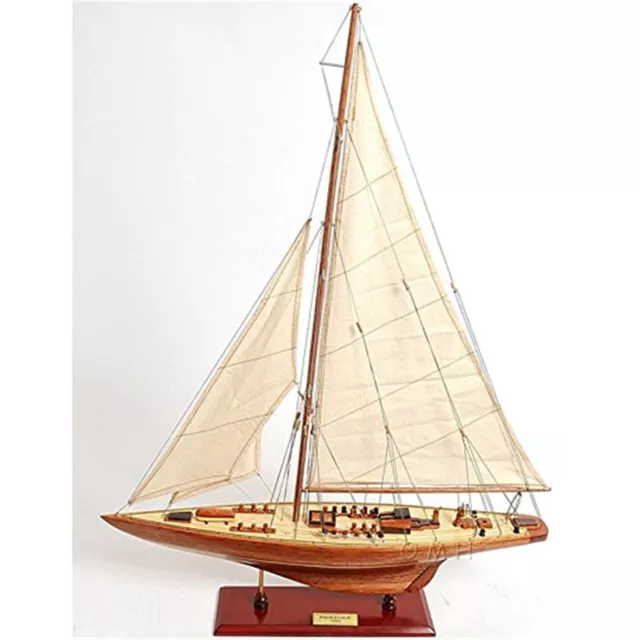 Endeavour Yacht 1934 Model Ship Small - Old Modern Handicrafts