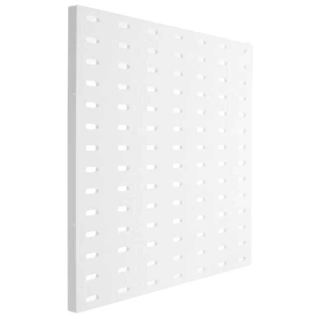 Kit 4 Panneaux Perforés 30x30 Cm – Organisation Murale Complète Avec Crochets, Paniers Et Séparateurs, Jusqu'à 15 Kg Par Panneau