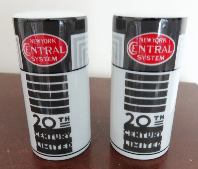 New York Central System 20th Century Limited - Salt & Pepper - Never Used