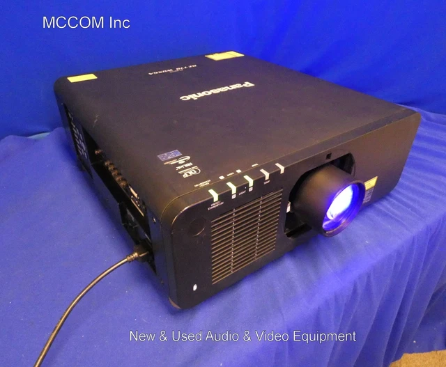 Panasonic PT-RZ770B WUXGA Projector w/ 138 Hrs, DLP Standard Lens