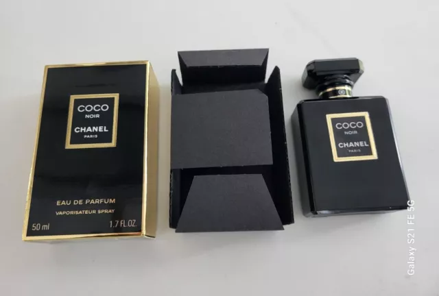 Chanel Coco Noir 50ml Eau de Parfum, Sleeve and Box: Empty Bottle: Excellent