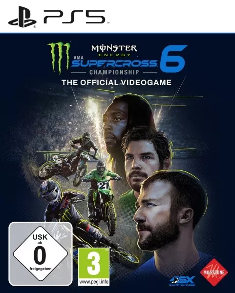 Monster Energy Supercross - The Official Jeu Vidéo 6 PS5 Neuf+Emballage