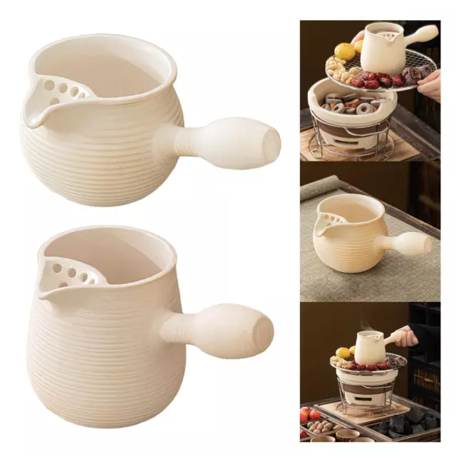 Théière en céramique, théière simple en porcelaine Portable pour pique-niqu