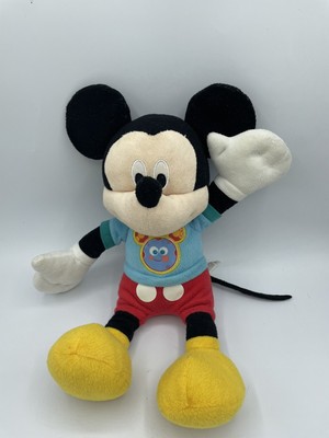 mickey mouse singing plush toy