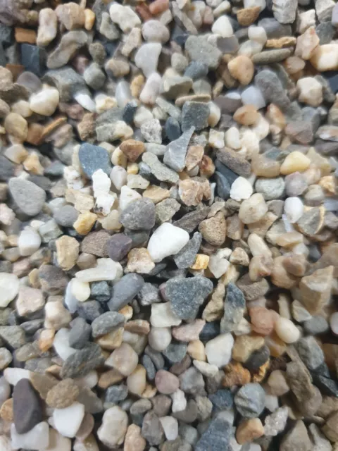 Natural Colour Fine Gravel For Aquariums - 2-4mm Grain - 1kg 2kg 5kg 10kg 25kg