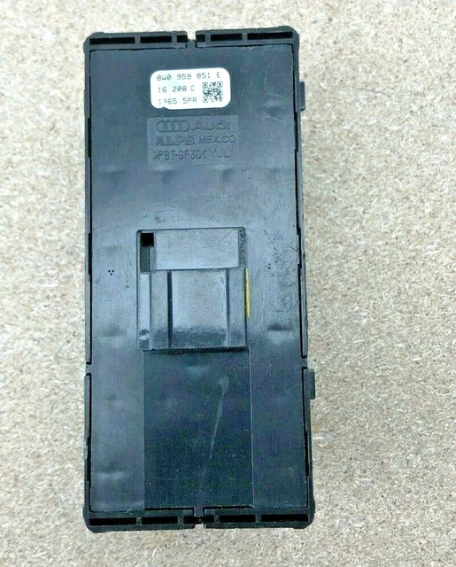 Interrupteur De Vitre électrique Pour GMC Sierra / Chevrolet Silverado 2007-2013 - Côté Arrière Gauche Ou Droit, Remplacement Direct