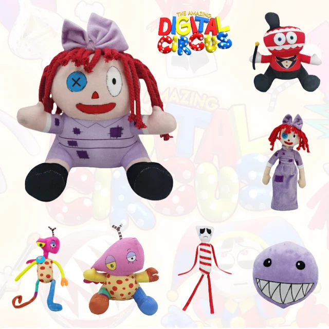 THE AMAZING DIGITAL Circus Plush Magical Number Circus Rabbit Clown ...