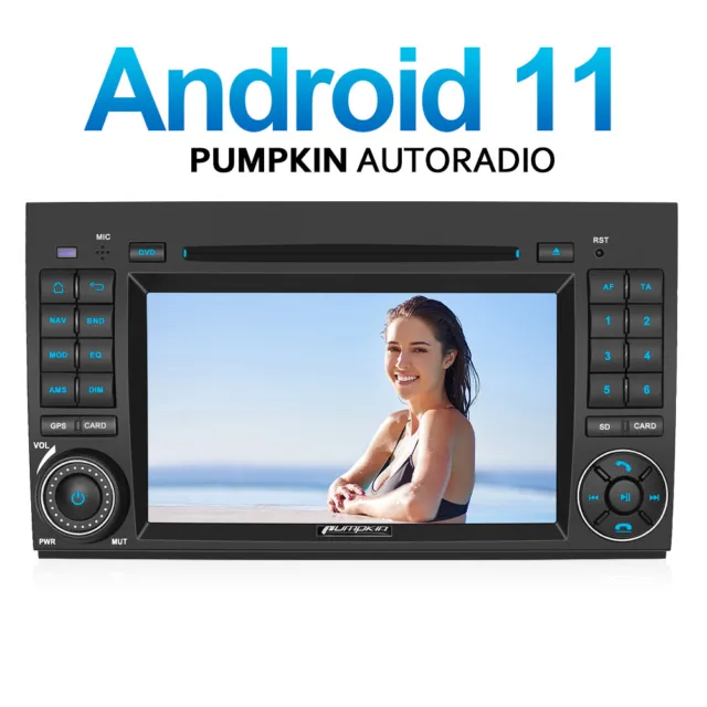 Android 11 Car Stereo Head Unit DVD For Mercedes Benz A B Class Viano Vito W169