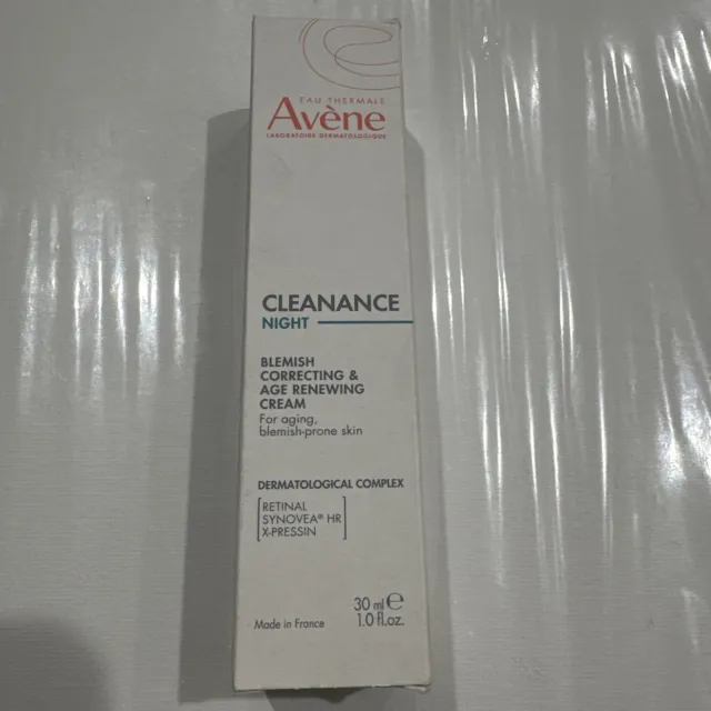 Avene Cleanance NIGHT Blemish Correcting & Age Renewing Cream (30 ml / —