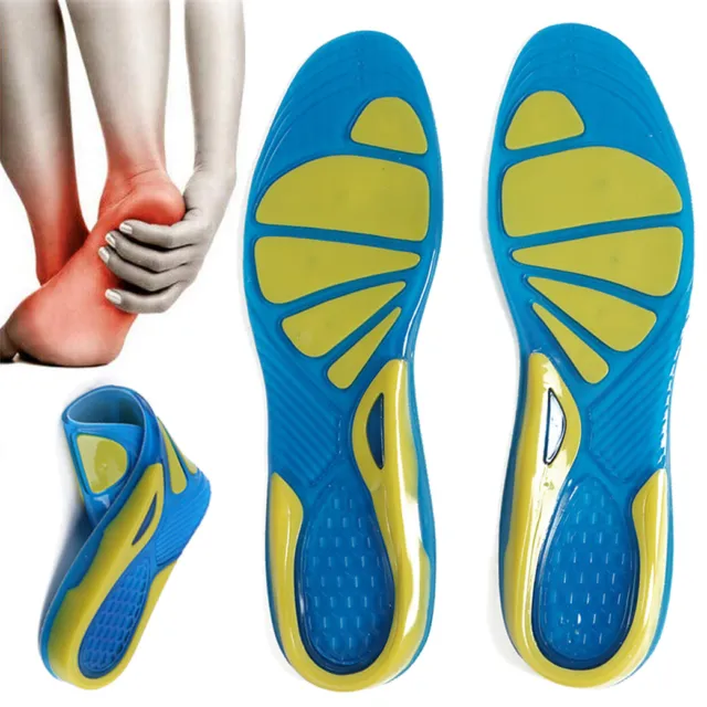 Orthotic Shoe Insoles Arch Support Heel Cushion Plantar Fasciitis Orthopedic UK