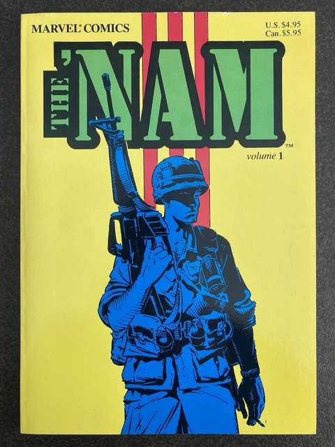 The 'Nam Volume 1 Tpb Trade Paperback #1-4 1987 Marvel Comic Golden Vietnam War