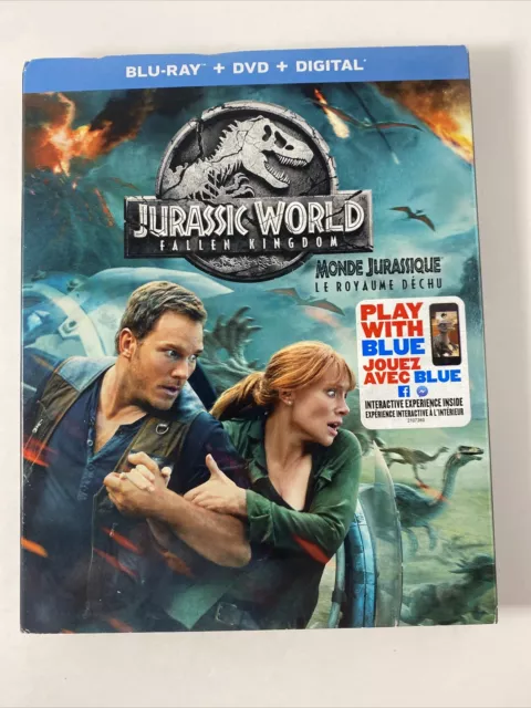 Jurassic World: Fallen Kingdom (Blu-ray Only, 2018, Widescreen)