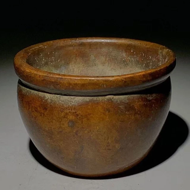 Ancient Chinese Exquisite Small Brass Jars and Tea Pot