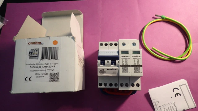 Parafoudre Schneider A9L20501 - Neuf, Pour Protection électrique, Vendu à L'unité