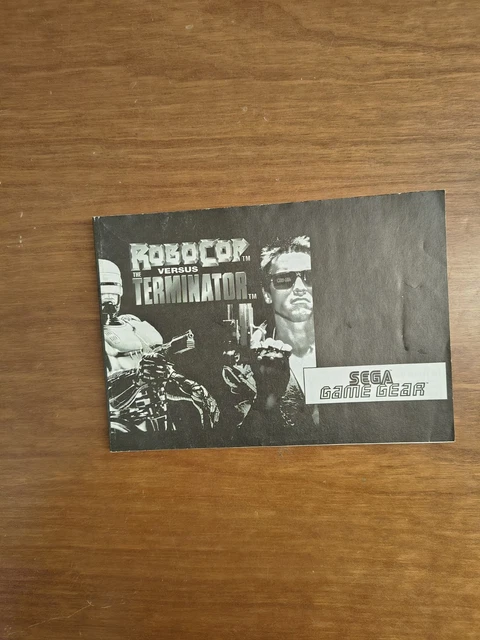 ROBOCOP VS VERSUS TERMINATOR Sega Mega Drive de segunda mano por 849