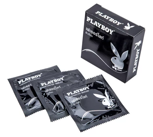 52 mm Playboy Fetherlite 0.055 mm Match Smooth Condom with Lubricated 3pcs/Box 3